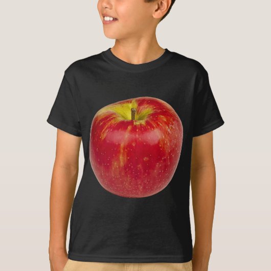 Appel gezond fruit t-shirt (Voorkant)