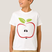 Appel Gezond Rood Fruit T-shirt (Voorkant)
