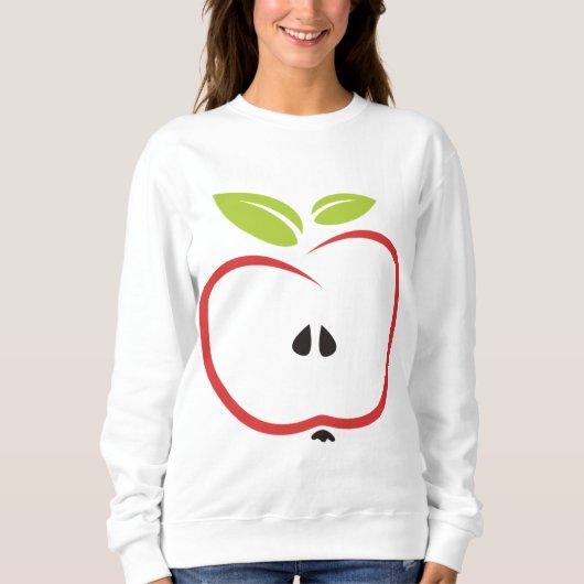 Appel Gezond Rood Fruit Trui (Voorkant)