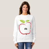 Appel Gezond Rood Fruit Trui (Voorkant volledig)