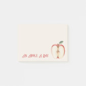 Appel Groen Blad Fruit Post-it® Notes (Voorkant)