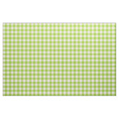 Appel Groen en Antiek Wit Gingham Stof (Fat Quarter)