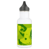 Appel Groene Camo; Paard, Ruitersport Waterfles (Links)