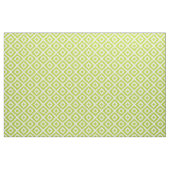 Appel Groene Ikat Diamanten Stof (Fat Quarter)