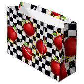 appel groot cadeauzakje (Achterkant Gekanteld)