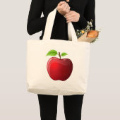 appel grote tote bag (Voorkant (product))