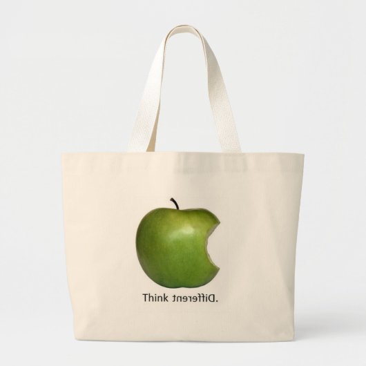 Appel Grote Tote Bag (Voorkant)