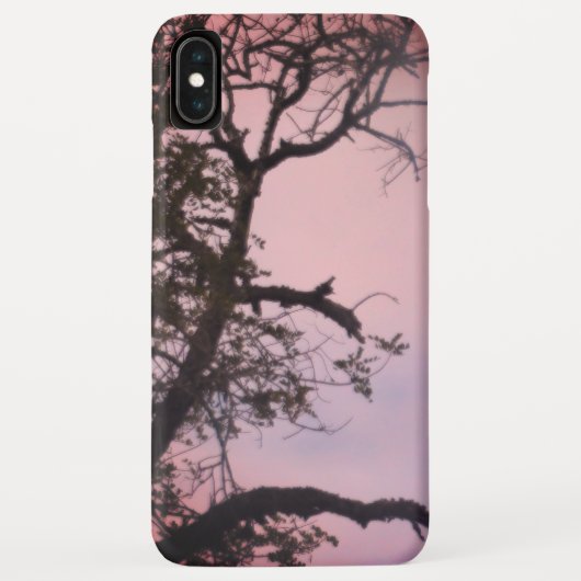 appel iphone x hoesje TREE IN ZONSONDERGANG ONTWER (Achterkant)