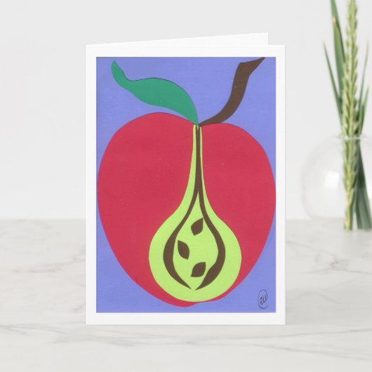 Appel Kaart (Voorkant)