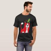 Appel Kat Appel Pluk Team Appel Fruit T-shirt (Voorkant volledig)