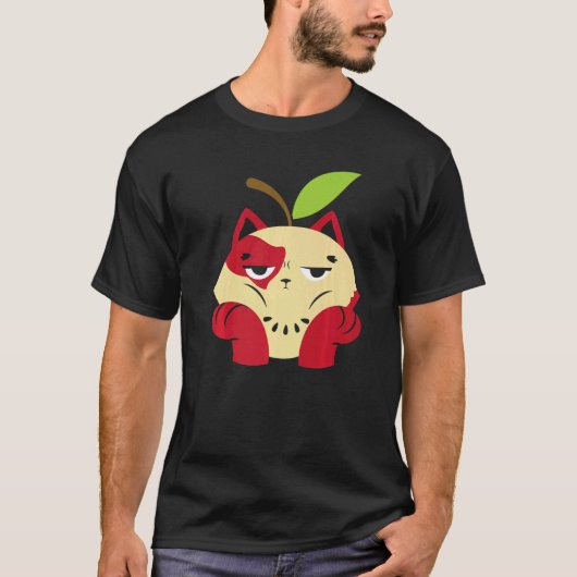 Appel Kat Appel Pluk Team Appel Fruit T-shirt (Voorkant)