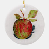 Appel Keramisch Ornament (Achterkant)