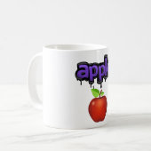 appel koffiemok (Voorkant links)