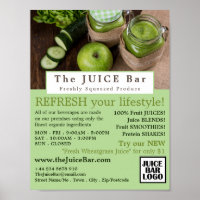 Appel & Komkommer, Juice Bar Adverteren