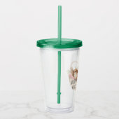 Appel Mand Vogel Acryl Drinkbeker (Rechts)