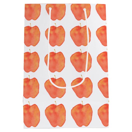 Appel Medium Cadeauzakje (Achterkant)