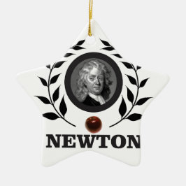 appel newton keramisch ornament