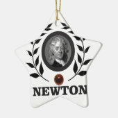 appel newton keramisch ornament (Links)