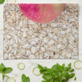 Appel op havermeel theedoek (Gevouwen)