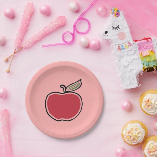 Appel Papieren Bordje (Feest)