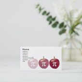 appel pi visitekaartje (Staand voorkant)