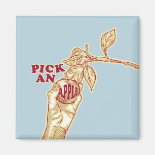 Appel plukken boomgaard oogst magneet