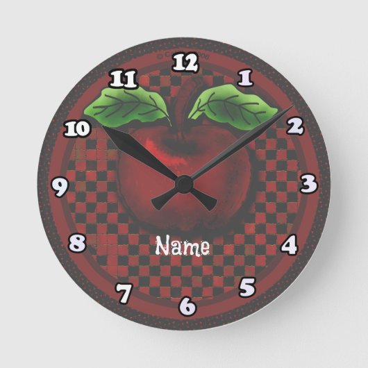 Appel Ronde Klok (Voorkant)