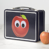 Appel, rood fruit met googly ogen - Gepersonalisee (In situ)