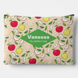 Appel Rood Geel Groen Fruit Grafische Kunst Modern Etui