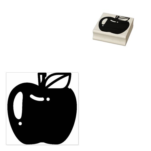 appel rubberstempel (Gestempeld)