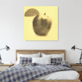 appel schilderij verpakt canvas afdruk (Insitu (Slaapkamer))