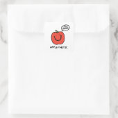 Appel-thetic Leuk Fruit Appel Pun Sticker (Tas)