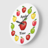 Appel Tijd, Delicious, Granny Smith, Roze Variant Grote Klok (Hoek)