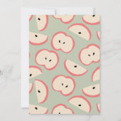 Appel van mijn Eye Green Boy Baby shower Kaart (Achterkant)