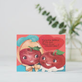 Appel Van Mijn Hart Valentijn Feestdagenkaart (Staand voorkant)