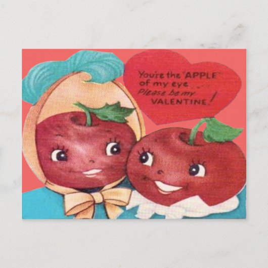 Appel Van Mijn Hart Valentijn Feestdagenkaart (Voorkant)