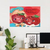 Appel Van Mijn Hart Valentijn Poster (Thuiskantoor)