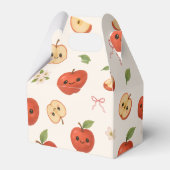 Appel van mijn oog Baby shower Bedankdoosjes (Achterkant)