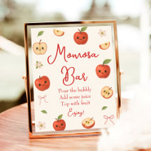 Appel van Mijn Oog Baby shower Momosa Bar