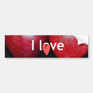 Appel van mijn oog: de zoetheid van het weten bumpersticker