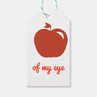 Appel van mijn oog merchandise cadeaulabel