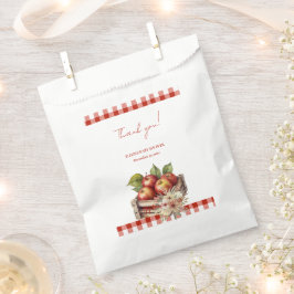 Appel van mijn oog Red Orchard Baby shower Bedankzakje