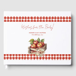 Appel van mijn oog Red Orchard Baby shower Gastenboek