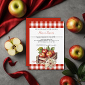 Appel van mijn oog Red Orchard Baby shower Kaart