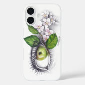 Appel van mijn oog Surrealistische tekenkunst Case-Mate iPhone Case (Achterkant)