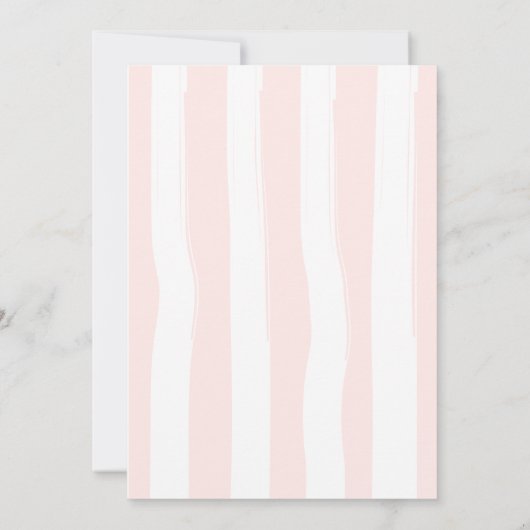 Appel van ons Baby shower Kaart (Achterkant)