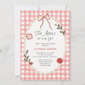 Appel Van Ons Oog Baby Shower Kaart (Voorkant)