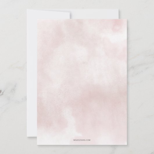 Appel van ons oog eerste verjaardag kaart (Achterkant)