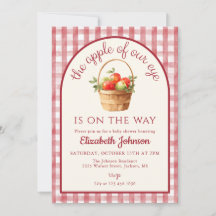 Appel Van Ons Oog Geslacht Neutrale QR Baby Shower