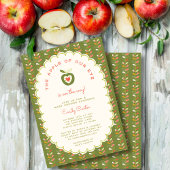 Appel van ons oog herfst grillige geslacht neutraa kaart